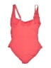 Assorted Brands Solid Red One Piece Swimsuit Size 12 - photo 2