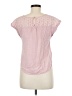 E&M Collection 100% Rayon Pink Short Sleeve Top Size M - photo 2