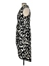 Shein 100% Polyester Animal Print Black Cocktail Dress Size L - photo 5