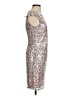 Venus 100% Polyester Tweed Silver Cocktail Dress Size 2 - photo 4