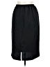 Unbranded 100% Polyester Solid Black Casual Skirt Size 12 - photo 2