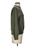 Uniqlo Solid Green Sweatshirt Size S - photo 4