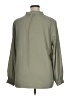Silver Jeans Co. 100% Polyester Green Long Sleeve Blouse Size XL - photo 2