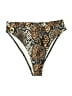 Missguided Animal Print Gold Swimsuit Bottoms Size 8 - photo 1
