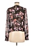 Bar III Black Long Sleeve Blouse Size M - photo 2