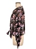 Bar III Black Long Sleeve Blouse Size M - photo 5