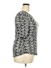 Apt. 9 Graphic Black Silver 3/4 Sleeve T-Shirt Size XXL - photo 4