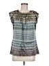 Spense Gray Sleeveless Blouse Size M - photo 1