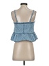 Madewell 100% Cotton Blue Sleeveless Top Size 00 - photo 2