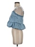 Madewell 100% Cotton Blue Sleeveless Top Size 00 - photo 5