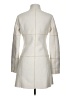 Bebe 100% Polyester Ivory Coat Size S - photo 2
