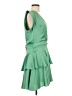 BCBGMAXAZRIA 100% Polyester Green Cocktail Dress Size 10 - photo 4