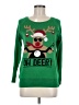 L.O.L Vintage 100% Acrylic Green Pullover Sweater Size M - photo 1