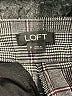 Ann Taylor LOFT Plaid Gray Dress Pants Size 8 - photo 3