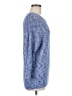 Dana Buchman Chevron-herringbone Blue Pullover Sweater Size M - photo 4