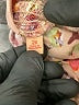 Evri 100% Rayon Floral Tan Short Sleeve Blouse Size 2X - photo 9