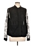 Kate & Mallory designs 100% Polyester Metallic Silver Jacket Size L - photo 1