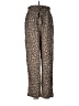 Beachgold 100% Rayon Animal Print Brown Casual Pants Size M - photo 1