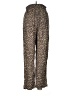 Beachgold 100% Rayon Animal Print Brown Casual Pants Size M - photo 2