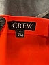 J.Crew 100% Polyester Solid Orange Casual Skirt Size XS - photo 4
