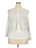 Relativity Silver Cardigan Size 2X - photo 1