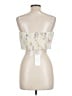Caroline Constas Ivory Sleeveless Blouse Size L - photo 2