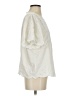 Express 100% Polyester Ivory Short Sleeve Blouse Size S - photo 4