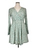 Unbranded Print Teal Casual Dress Size XL - photo 1