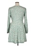Unbranded Print Teal Casual Dress Size XL - photo 2