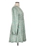 Unbranded Print Teal Casual Dress Size XL - photo 4