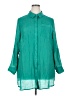 Indigo Rose Teal 3/4 Sleeve Blouse Size 2X - photo 1