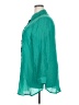 Indigo Rose Teal 3/4 Sleeve Blouse Size 2X - photo 5