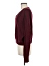 Shein 100% Acrylic Color Block Burgundy Pullover Sweater Size 6 - photo 5