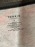 Torrid Black 3/4 Sleeve Top Size 1X Plus (1) - photo 7