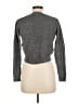 Ashley by 26 International 100% Polyester Metallic Gray Turtleneck Sweater Size M - photo 2