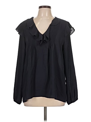 Timing Long Sleeve Blouse (view 1)