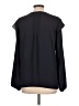 Timing 100% Polyester Black Long Sleeve Blouse Size L - photo 2