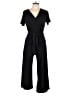 Roolee Solid Black Jumpsuit Size L - photo 1