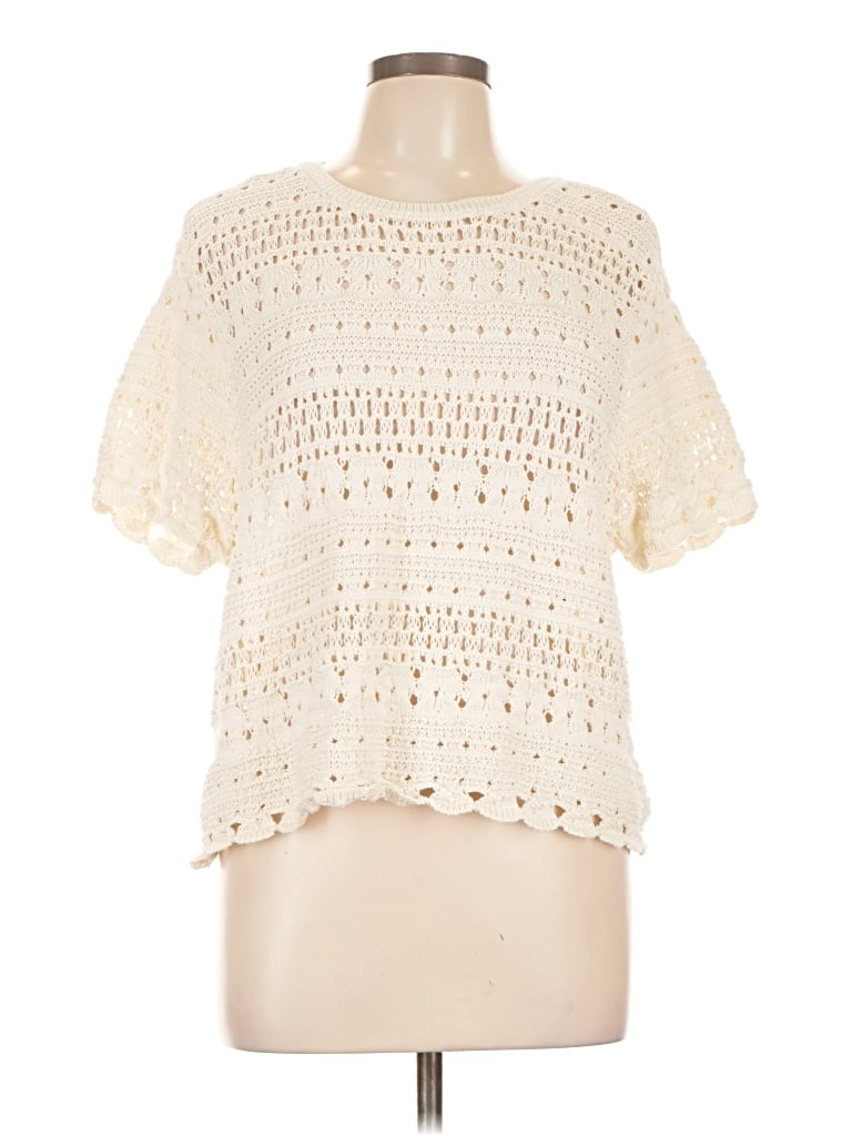 Pre-owned Universal Thread Poncho In White