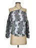 Leith 100% Polyester Gray 3/4 Sleeve Blouse Size XS - photo 1