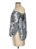 Leith 100% Polyester Gray 3/4 Sleeve Blouse Size XS - photo 5