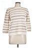 Alfred Dunner Stripes Ivory Turtleneck Sweater Size L (petite) - photo 1