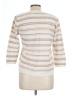 Alfred Dunner Stripes Ivory Turtleneck Sweater Size L (petite) - photo 2
