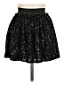Btween 100% Polyester Stars Black Casual Skirt Size 8 - photo 1