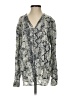 Soft Joie 100% Viscose Gray Long Sleeve Blouse Size XS - photo 1