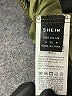 Shein 100% Polyester Solid Green Shorts Size 4 - photo 3