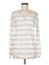 Chaser Ivory Long Sleeve Henley Size M - photo 1