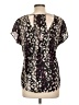 Unbranded Purple Short Sleeve Blouse Size XL (estimated) - photo 2