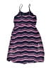 Fire Los Angeles 100% Polyester Stripes Purple Pink Dress Size 10 - photo 2