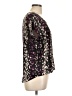 Unbranded Purple Short Sleeve Blouse Size XL (estimated) - photo 4